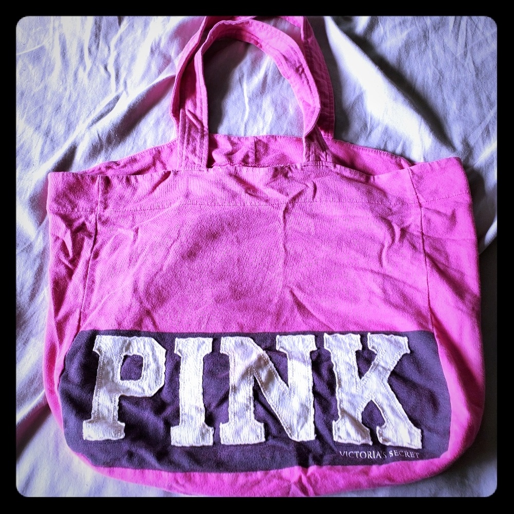 PINK Victoria's Secret Sweatshirt Tote
